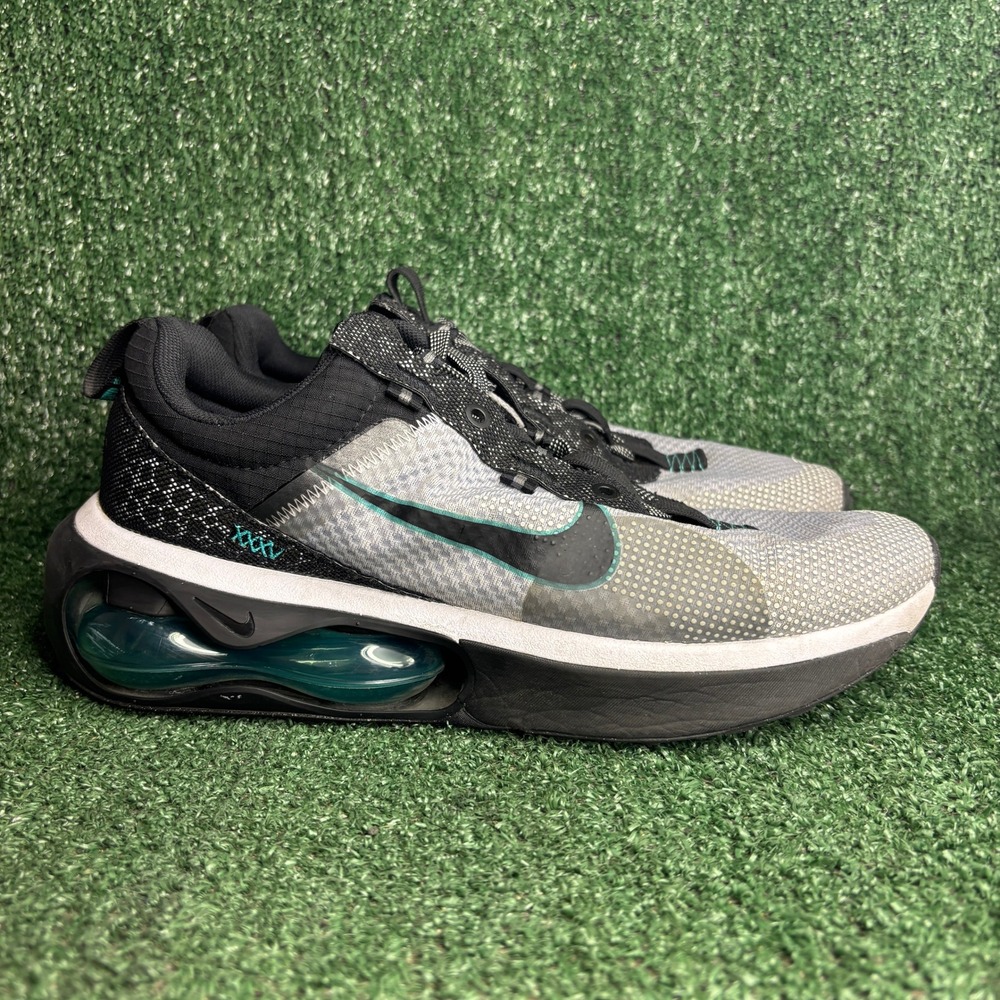 Nike Air Max 2021 SE Flyknit Clear Jade Sneakers Wolf Grey Black Mens Size 11